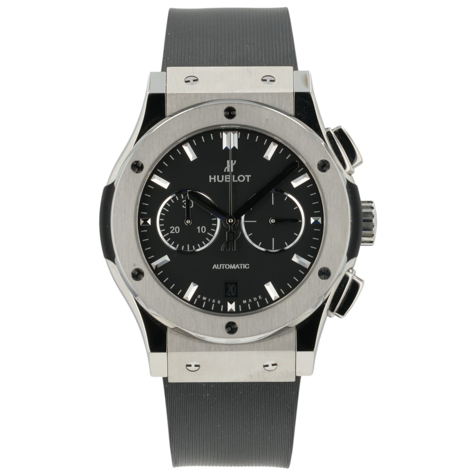Hublot Classic Fusion Black Dial Titanium 42mm Automatic Men’s 541.NX.1171.RX