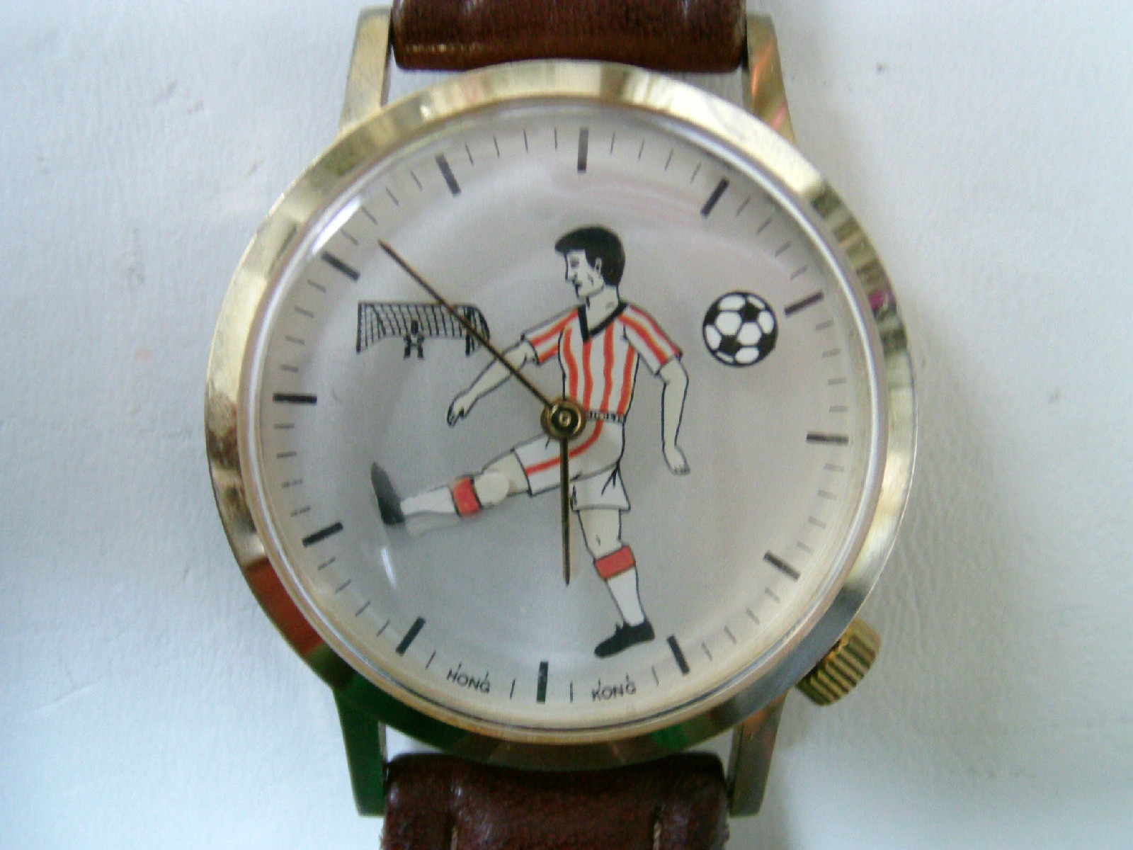 CIRCA 1980’S FOOTBALL DIAL WATCH