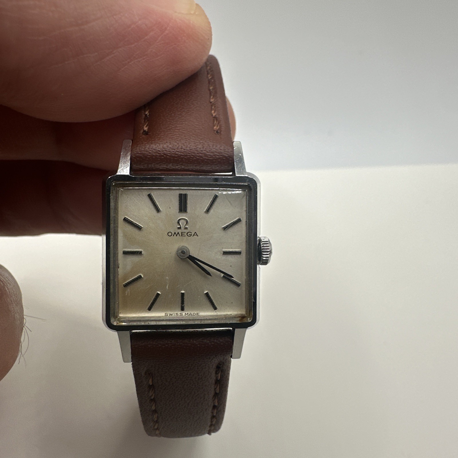 OMEGA Cal.620 Silver Dial Hand Winding Unisex Watch N#147863