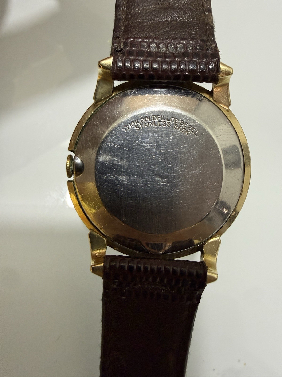 Vintage LeCoultre Manual Wind 10K Gold Filled Men’s Watch Small Seconds 1950s