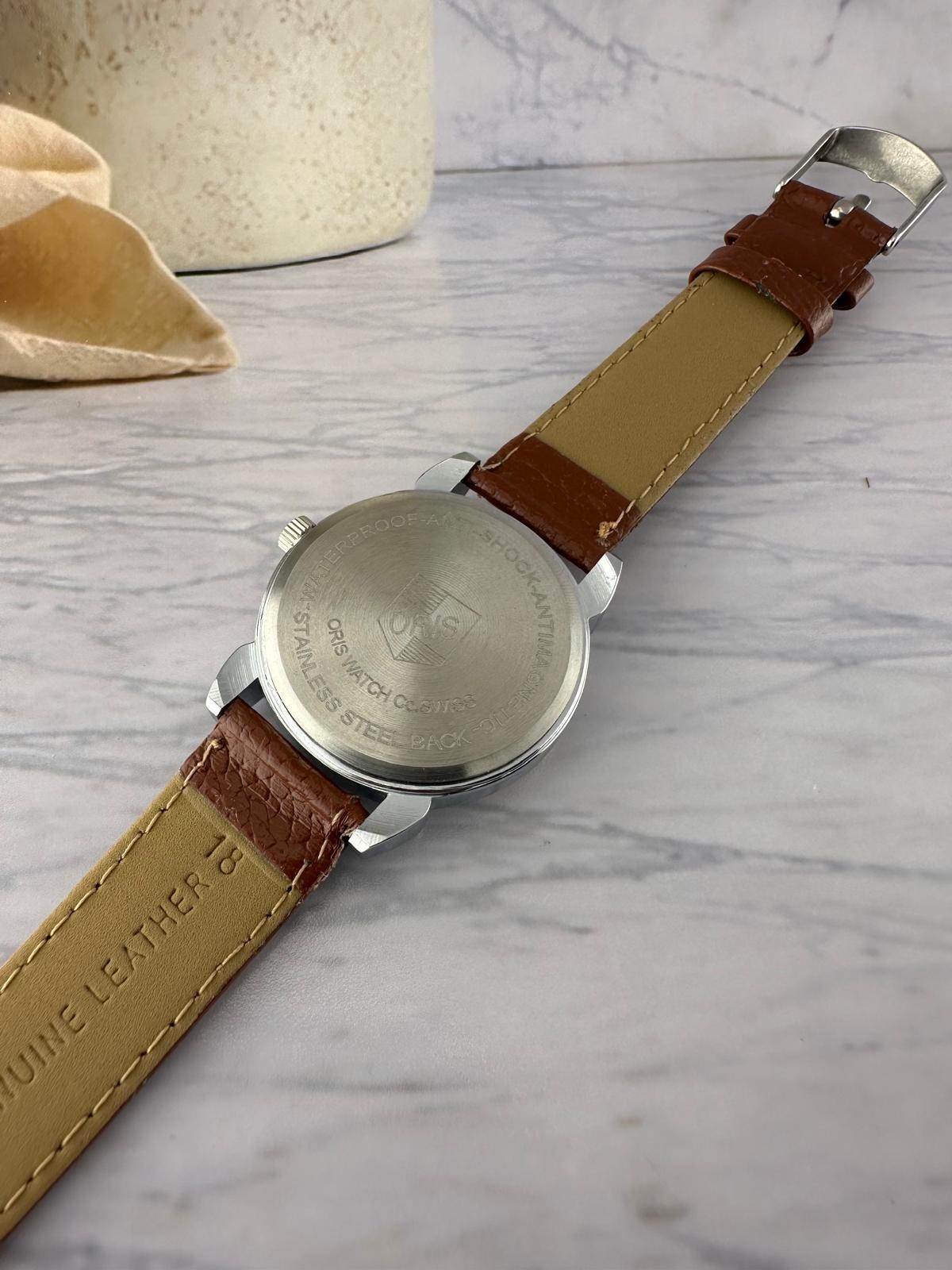 Vintage Oris Swiss ST-96 Hand Wind Mechanical Men’s Watch – FREE SHIPPING