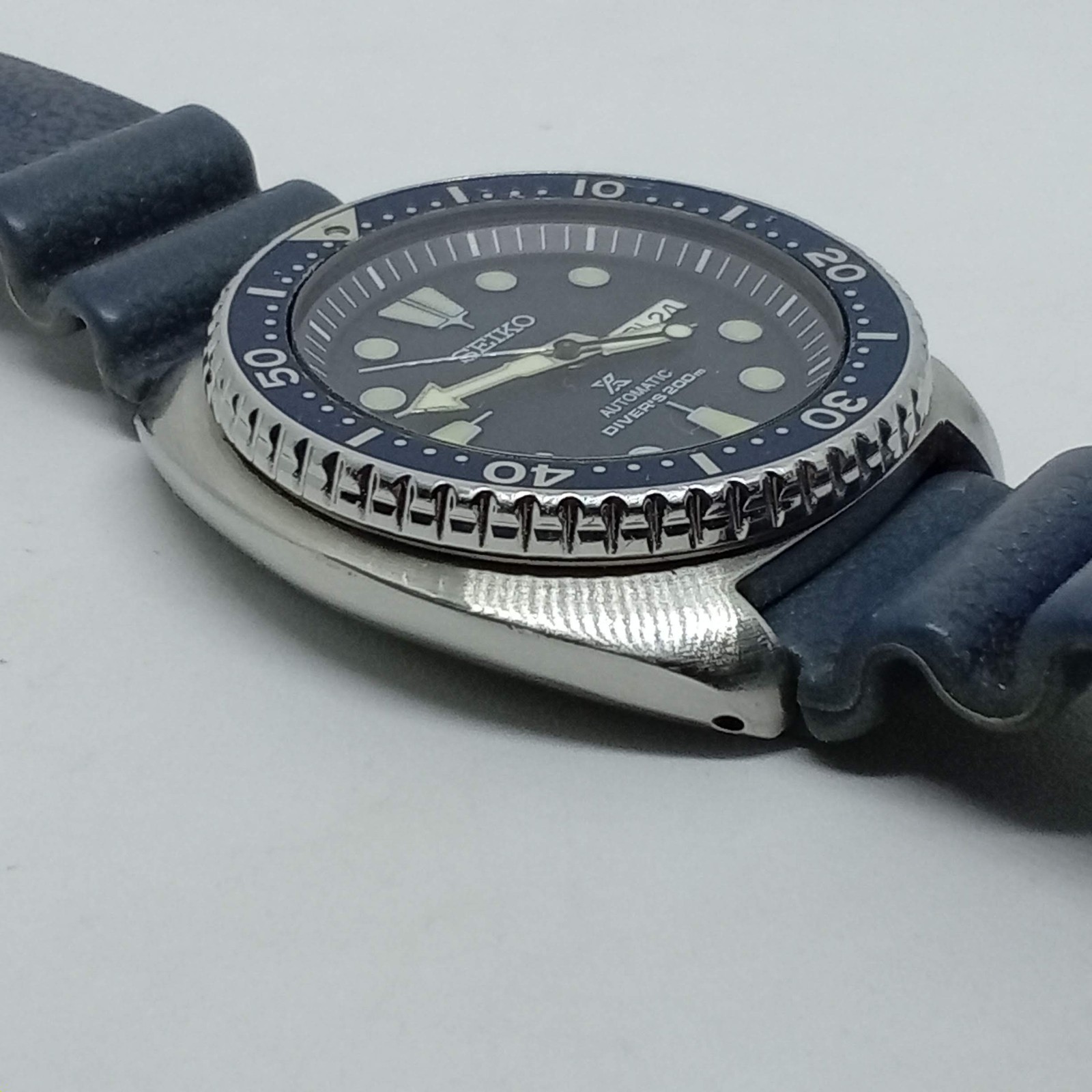 SEIKO Prospex Turtle Divers 200 M,4R36 Day-Date Mens Automatic Black/blue Watch