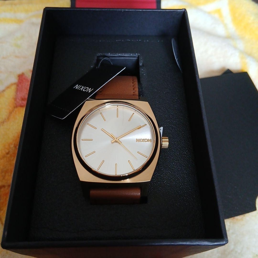 NIXON Watch Body Gold Brown