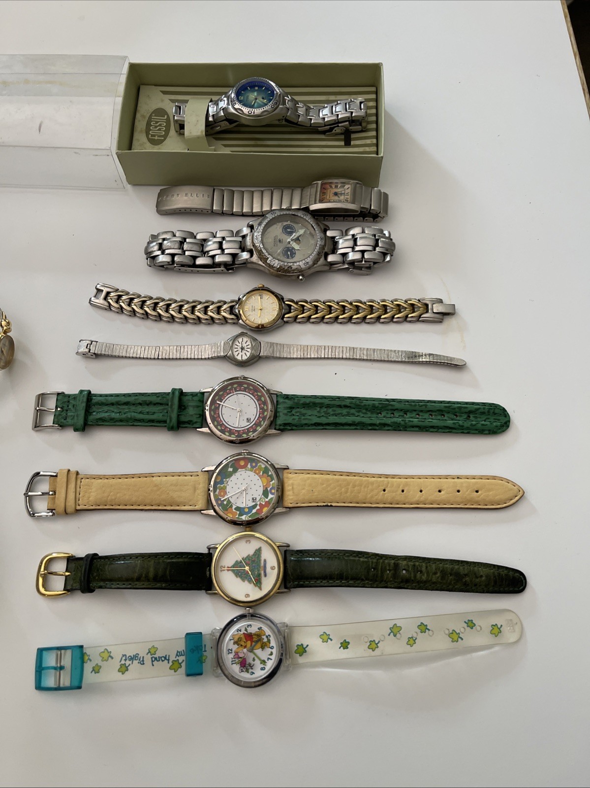 Bulk Watch Lot 11 Pieces Vintage & Modern Mixed Styles Casual Designer As-Is