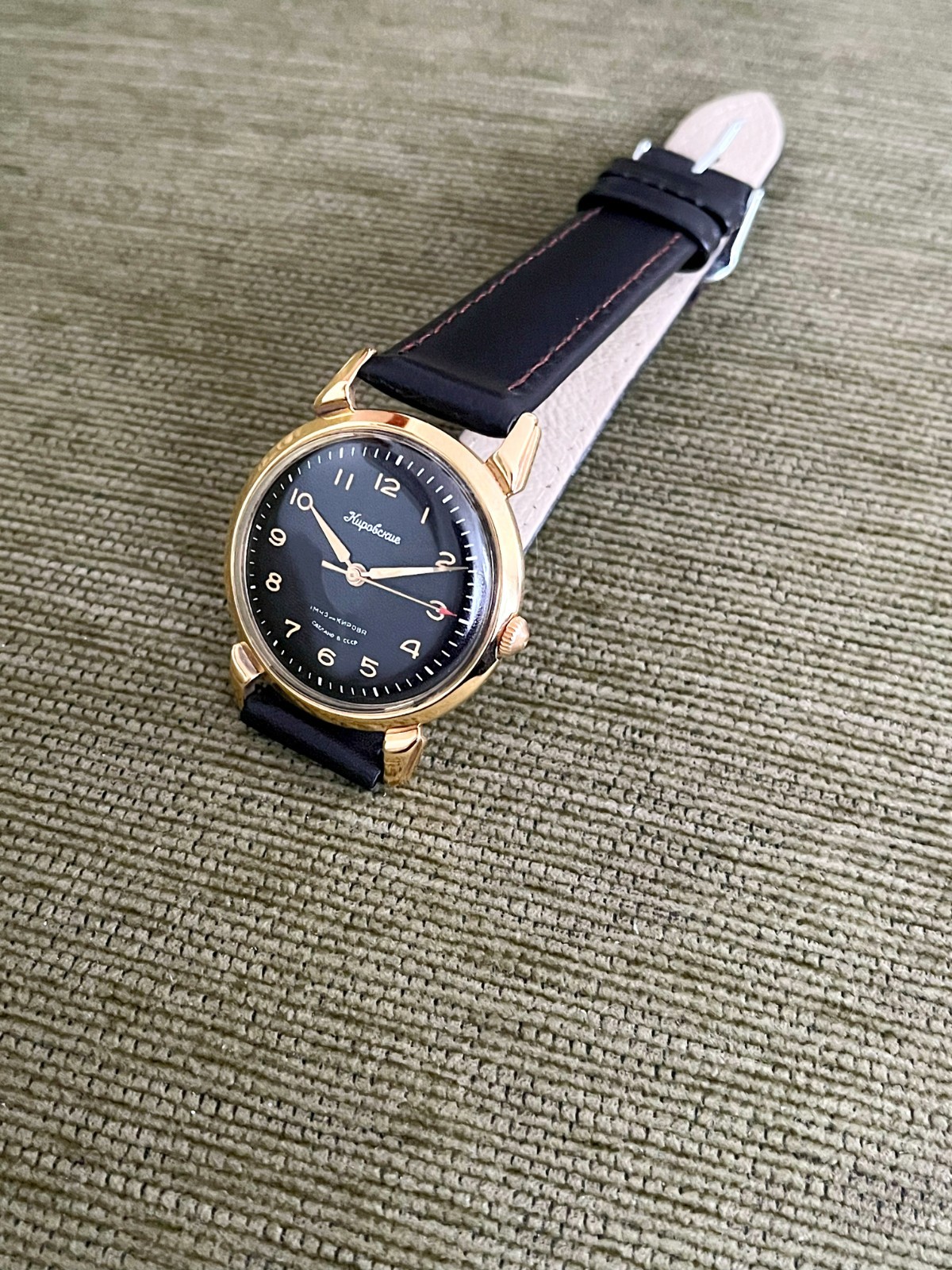 Kirovskie CRAB Soviet USSR wrist watch 1 MCHZ