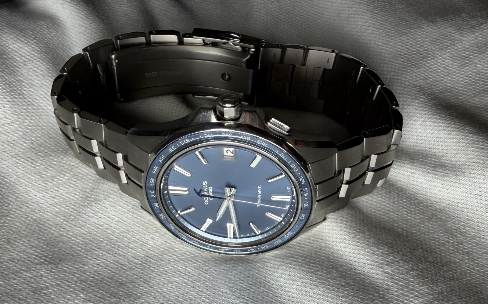 Casio Oceanus OCW-S400SG-2AJR 20th Anniversary Watch Blue