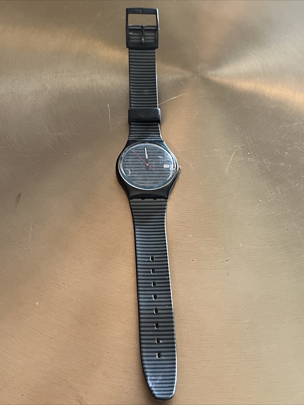 Swatch – Grey Line – GB411 – 1989 – Gent