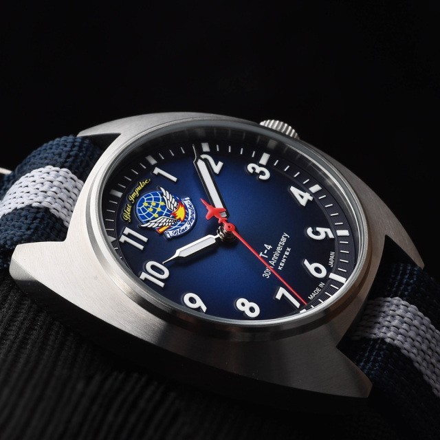 KENTEX S798M-06 Blue Impulse Classic Standard 30th anniversary Blue Navy/White