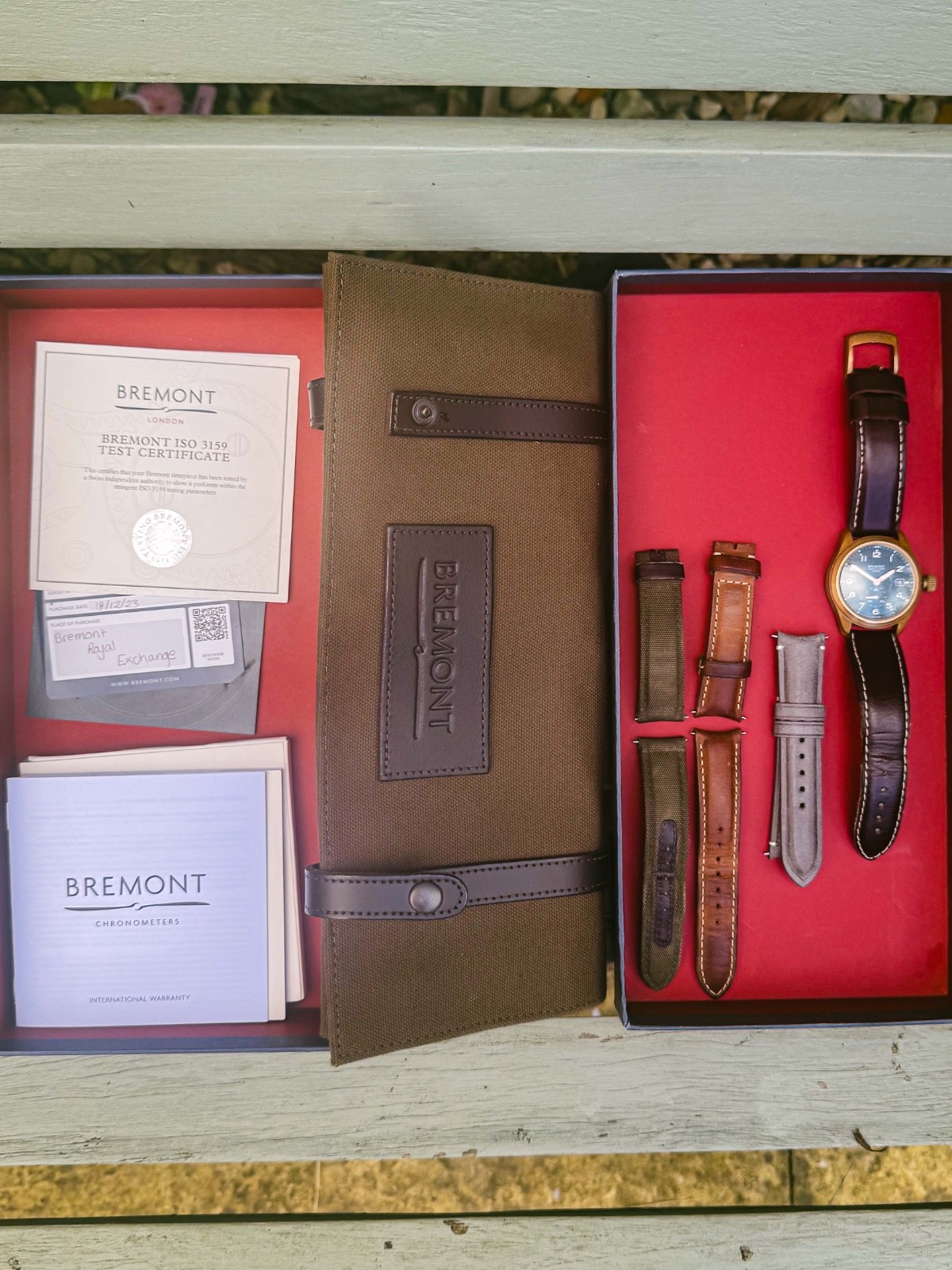 Bremont Broadsword Bronze Mens Automatic Watch 2023 Full Set 40mm
