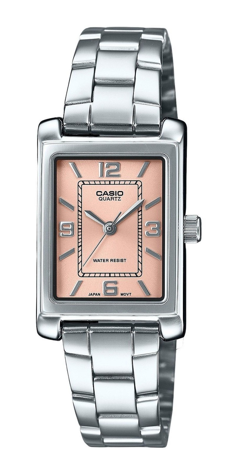 Casio Standard Pink Dial Quartz Dress LTP-1234DD-4A Women’s Ladies Watch