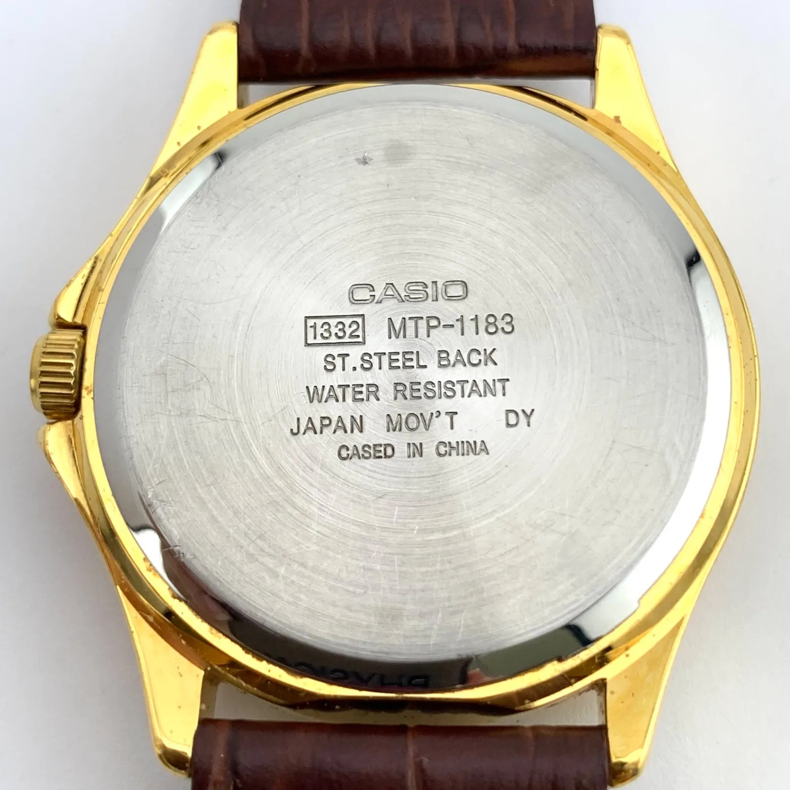 [Used] CASIO MTP-1183 Quartz Watch, Gold