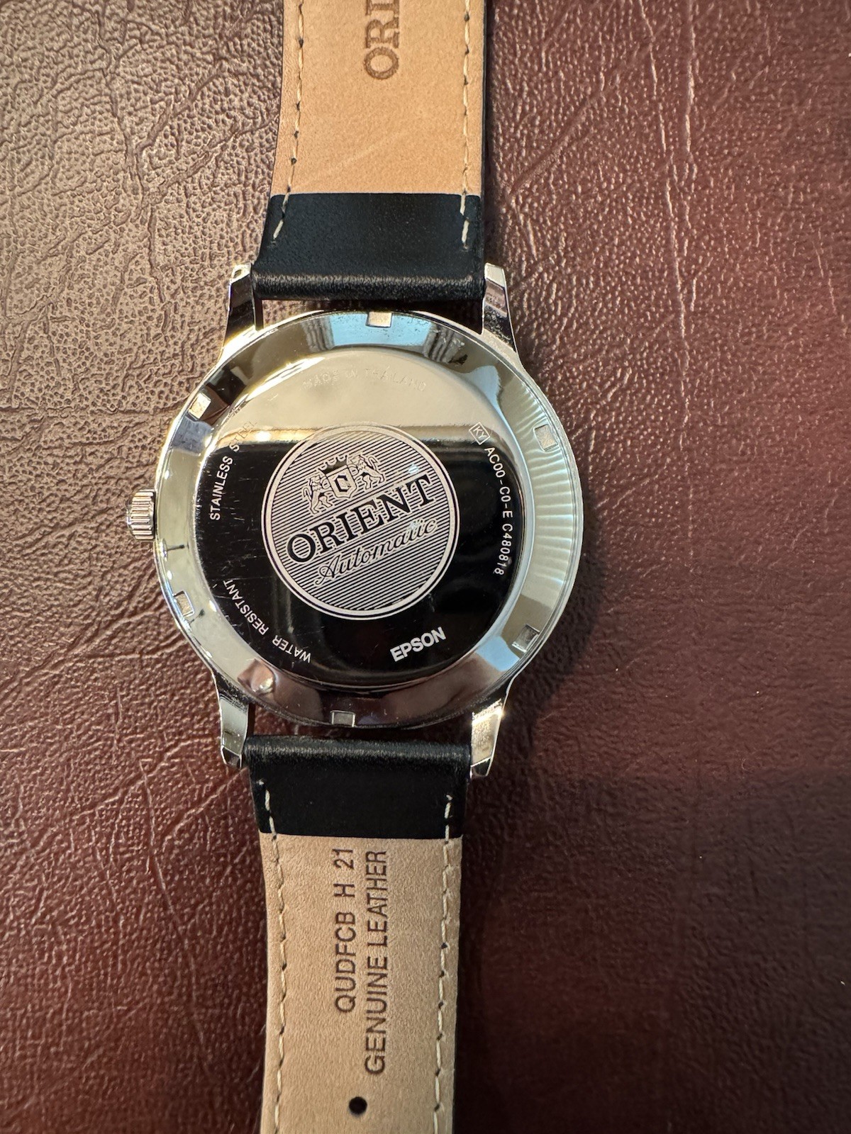 Orient Bambino Version 3 Automatic Men’s Watch 40.5mm Blue Dial Date
