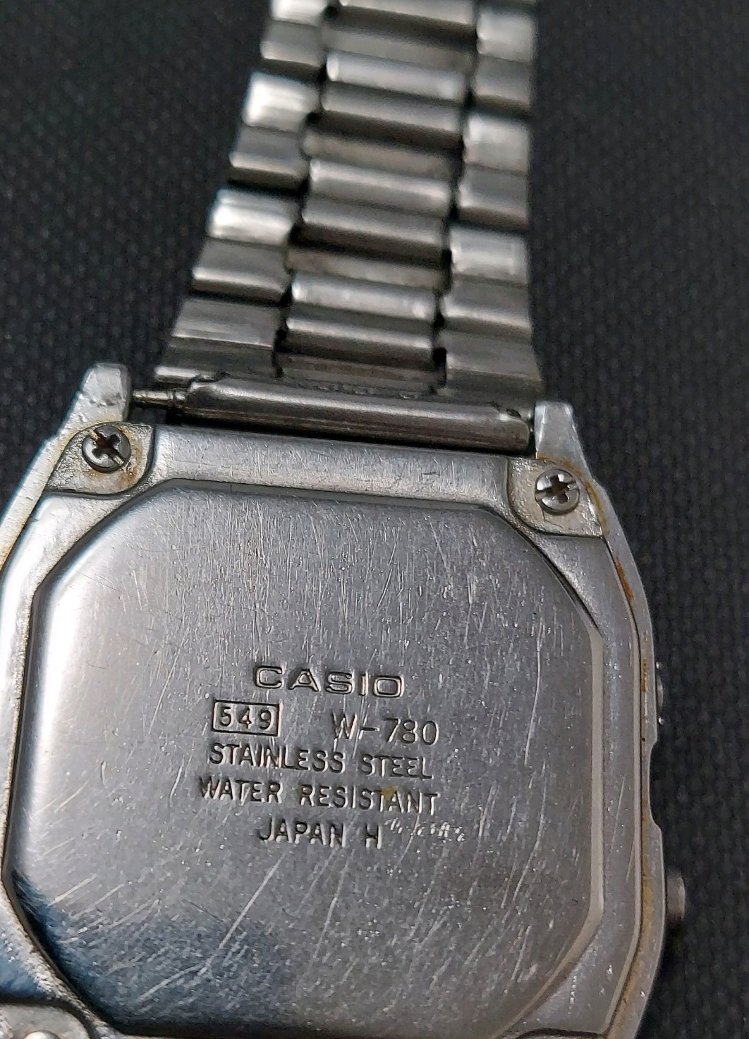 Rare Vintage Casio W-780 Men’s Digital Sports Watch Module 549 JDM 1980s
