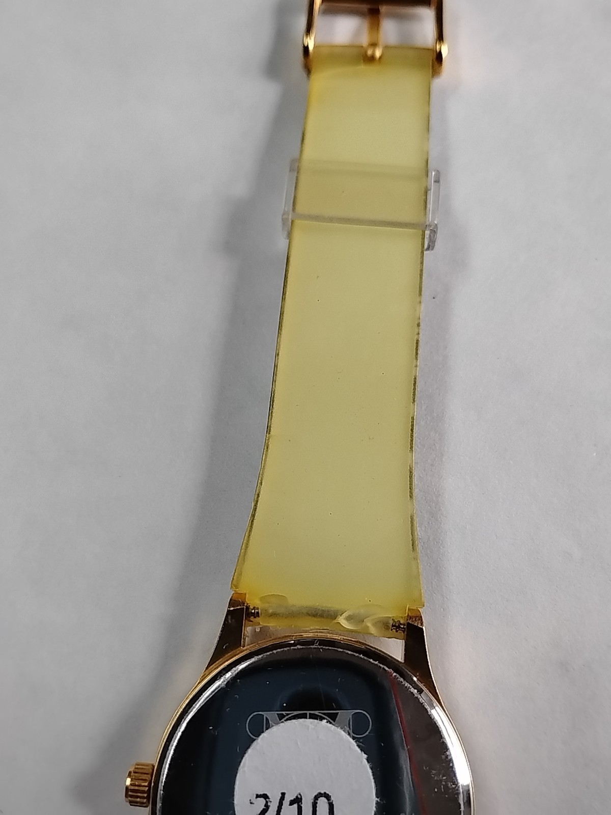 Vintage MMA Metropolitan Museum of Art Gold Tone Geometric Floral Watch #35