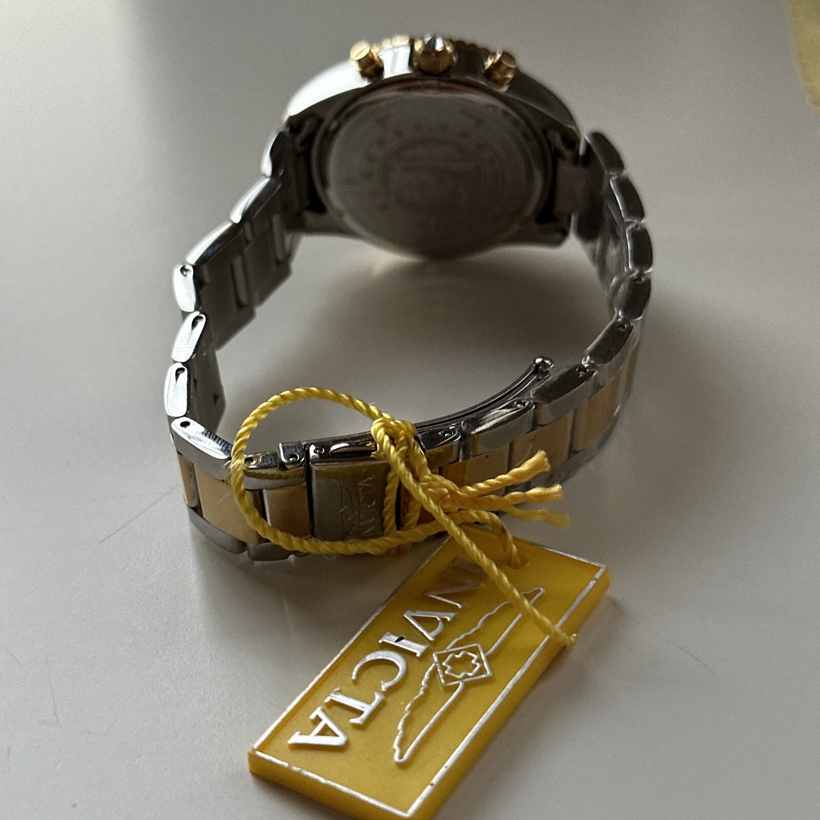 INVICTA Gold Tone Stainless Quartz Chronograph Watch 21425