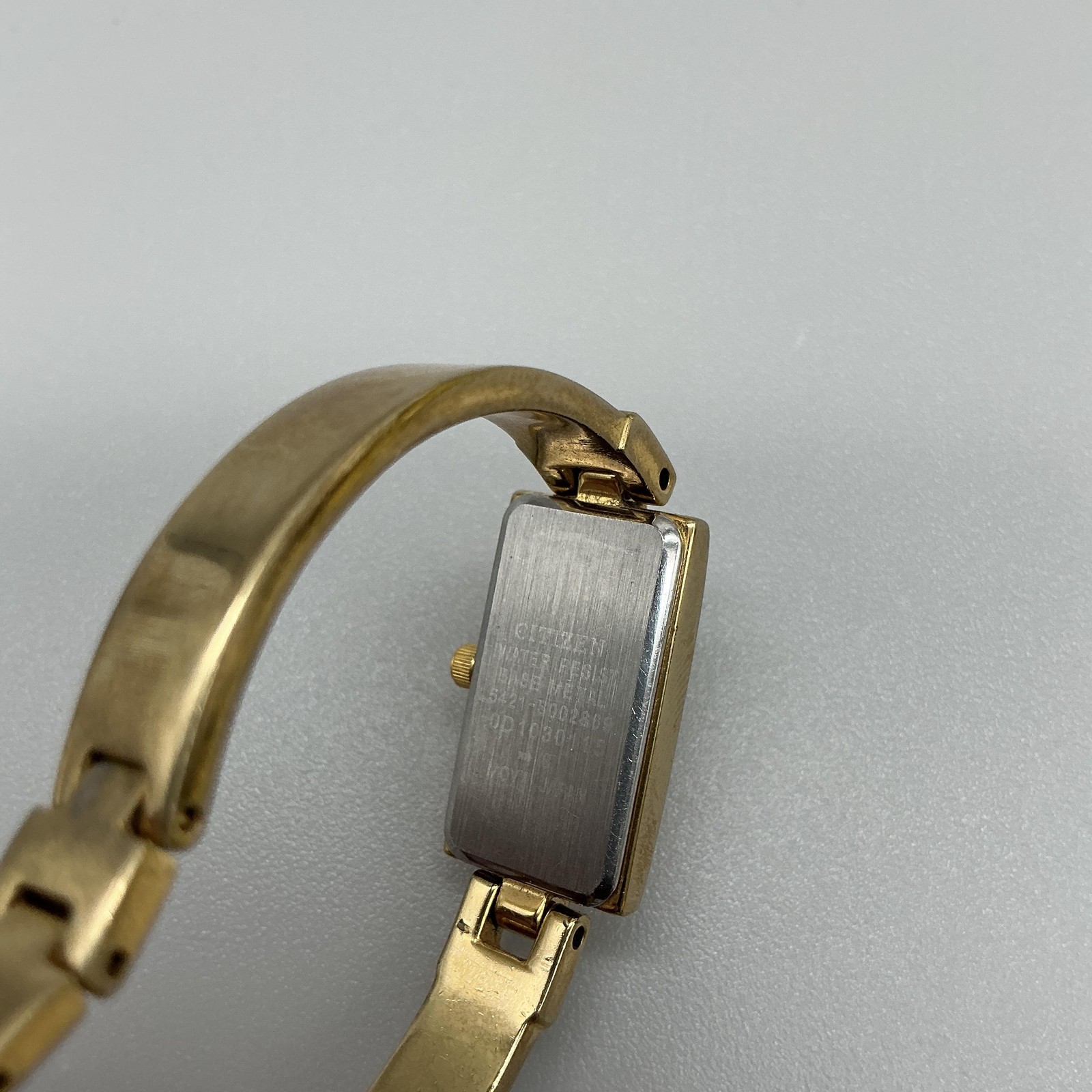 Citizen Womens Watch 13mm Gold Tone 5421-S005865 Bracelet New Battery 5.5″