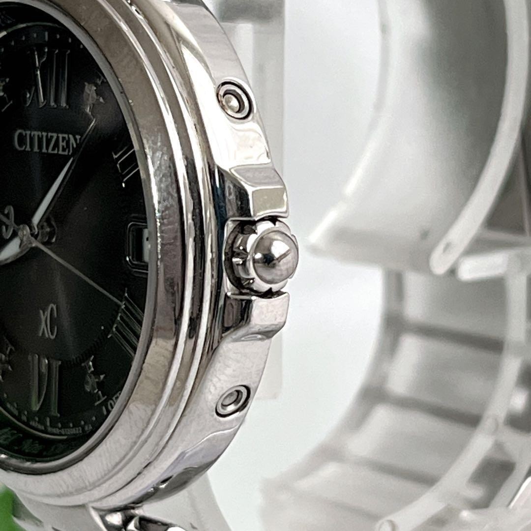 CITIZEN xC Happy Flight Eco Drive Gray Dial Wristwatch Silver Cross Sea Ladies’