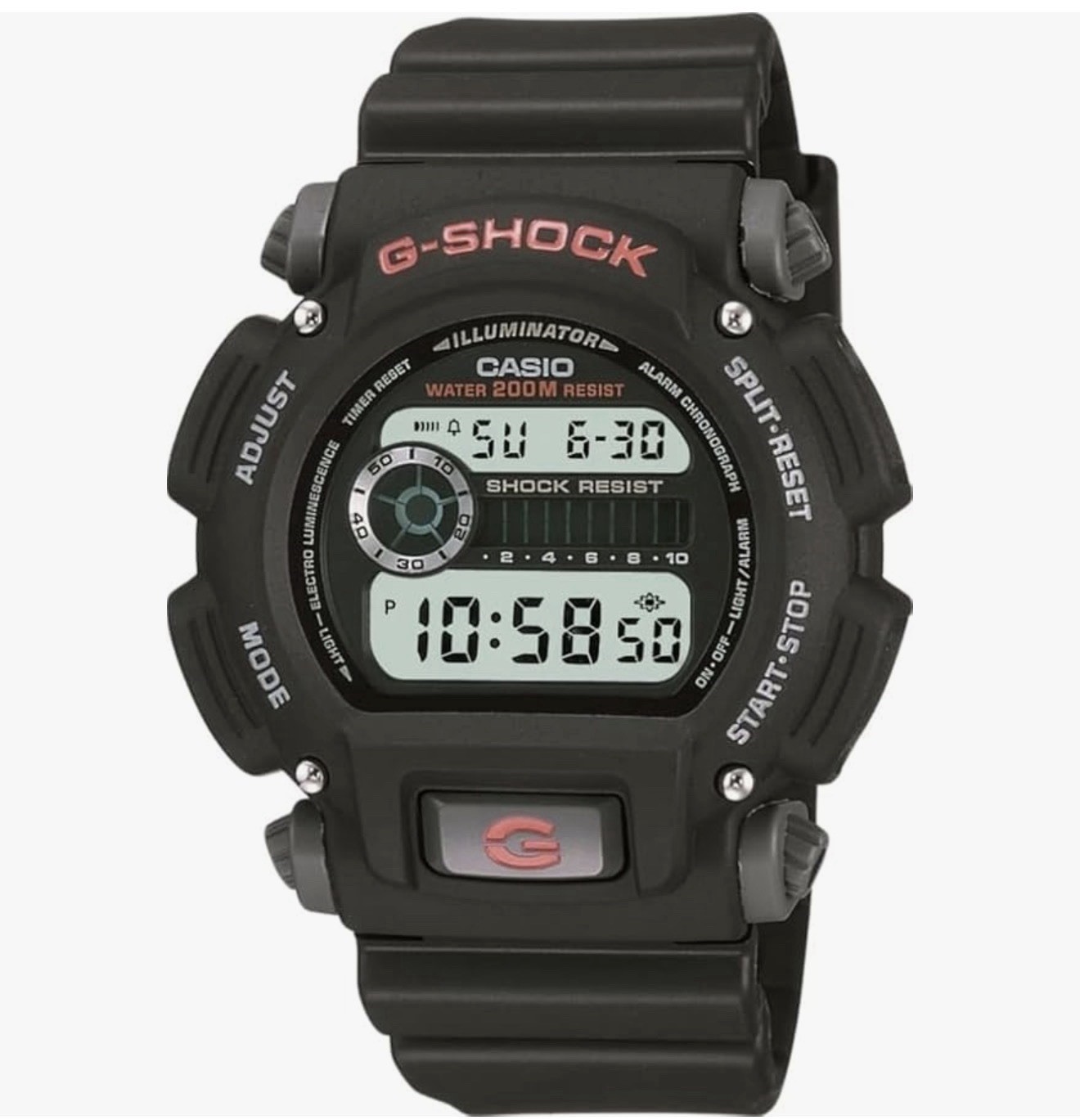 DW9052 Series | Men’s Digital Watch | G-Shock | 1/100 SEC Stop Watch | Countdown