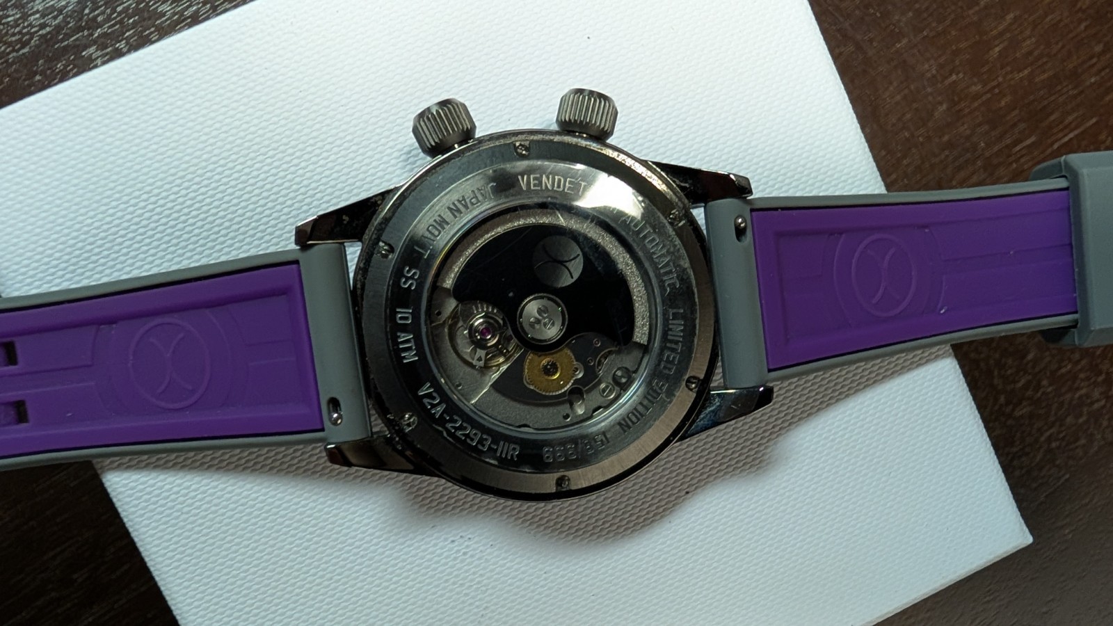 Deep Blue DayNight 45 Tritdiver T-100 Automatic Diver Watch Blue Bezel/Dark Blue