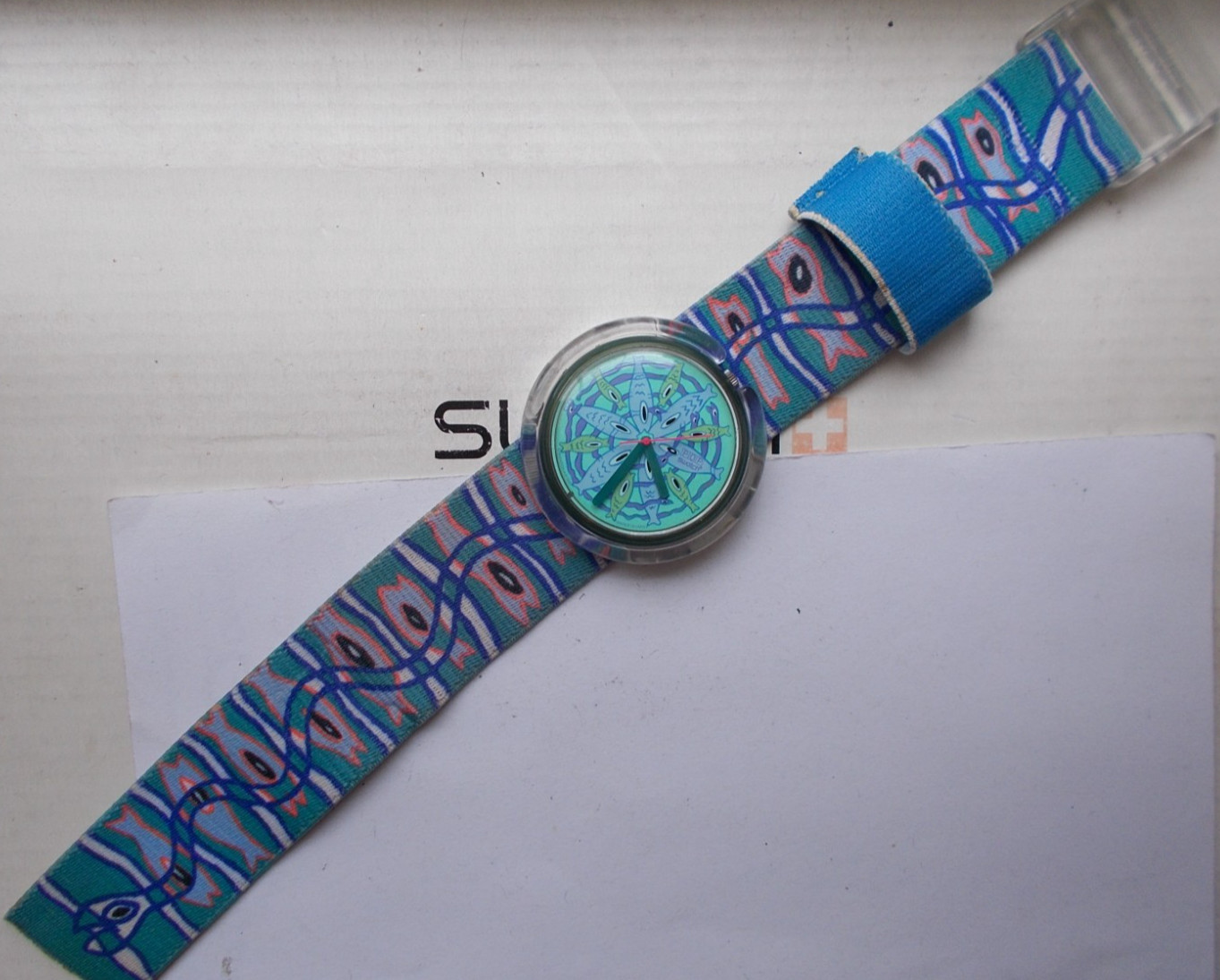 POP SWATCH ” BLUB BLUB ” ’92 EXCELLENT WOW RARE L@@K VINTAGE