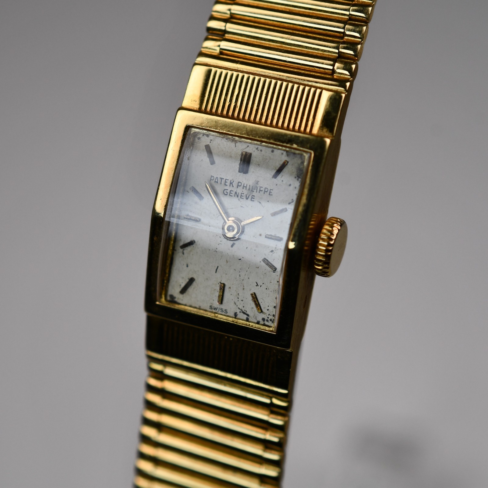 Patek Philippe Ref 3250 18k Yellow Gold on Bracelet 42.2 Grams Manual Winding