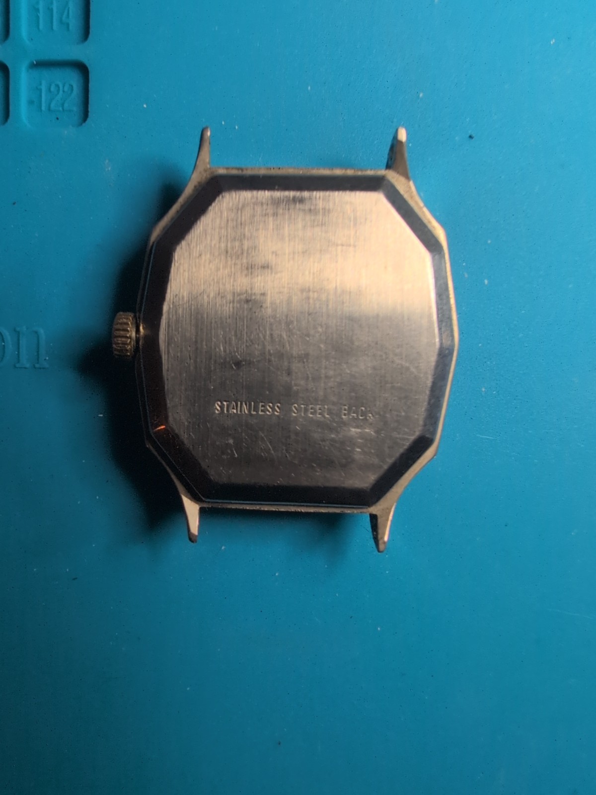 Clinton By Benrus Quartz Tank Style Watch – HEAD ONLY – PROJECT