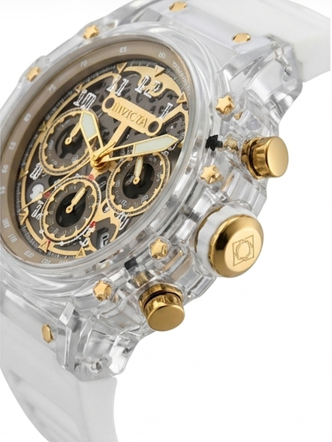 Invicta Racing Vaulthan 69689 Men’s 44mm White Copper Dial Quartz Watch New