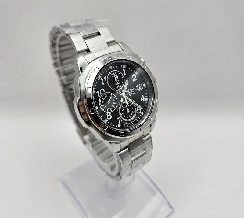 Watch SEIKO Quartz 1 20 Second Chronograph 50M Men’s SND195P1