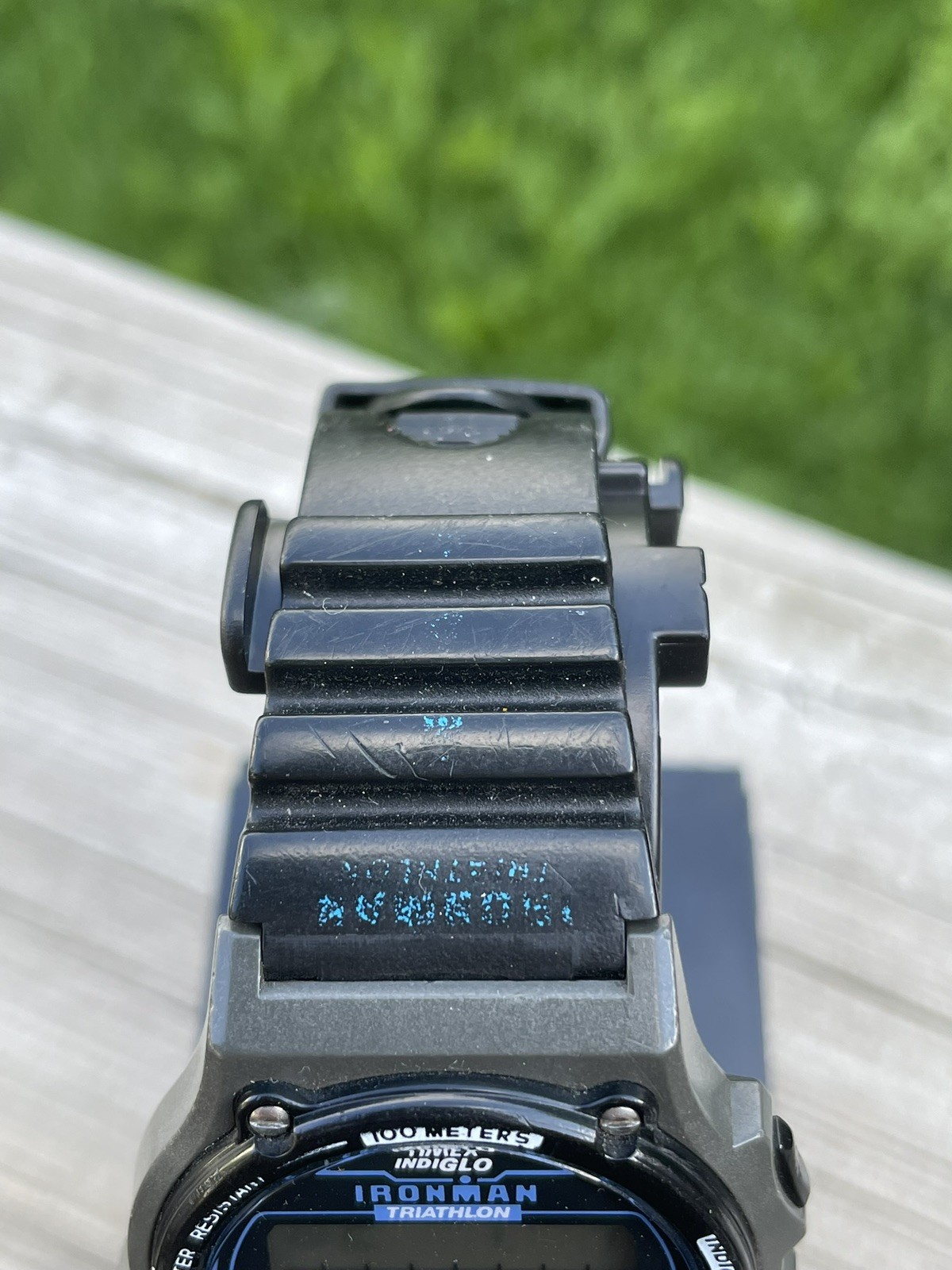 1990’s “Bill Clinton” Men’s Timex Indiglo Ironman Triathlon Digital Quartz Watch