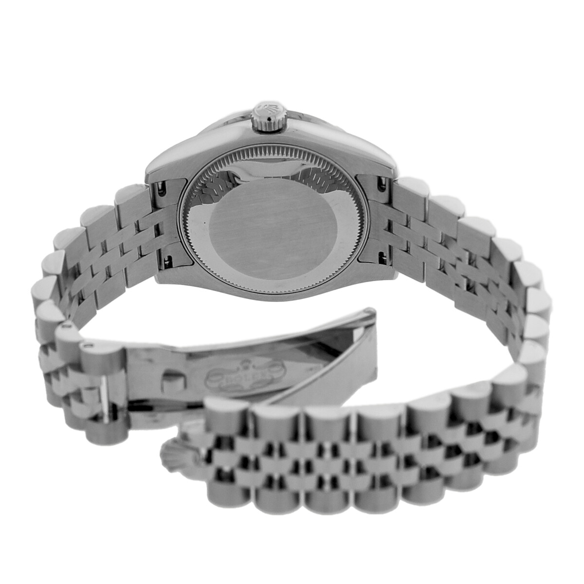 ROLEX Stainless Steel Datejust 31mm Factory Diamond Bezel 178384 Warranty 2014