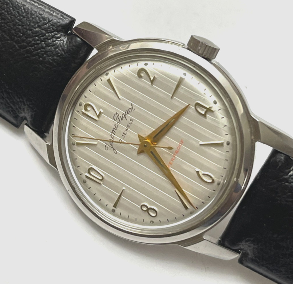 Vintage 1960’s Jerome Piquot 17 Jewels Mechanical Watch- Excellent Condition