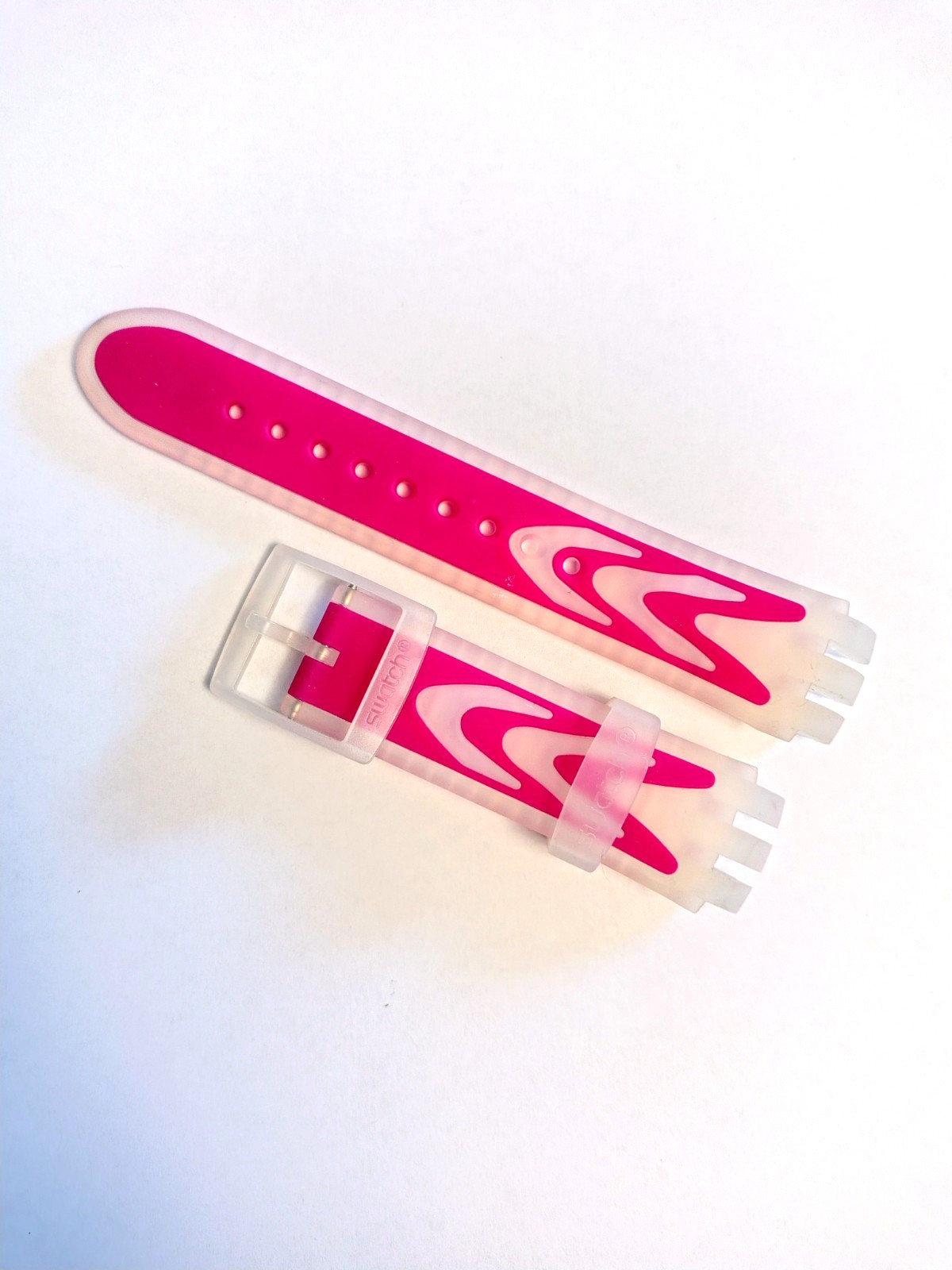 Swatch Watch Strap New Fun Scuba SUGK103 Roses Water Underwater Wristwatch