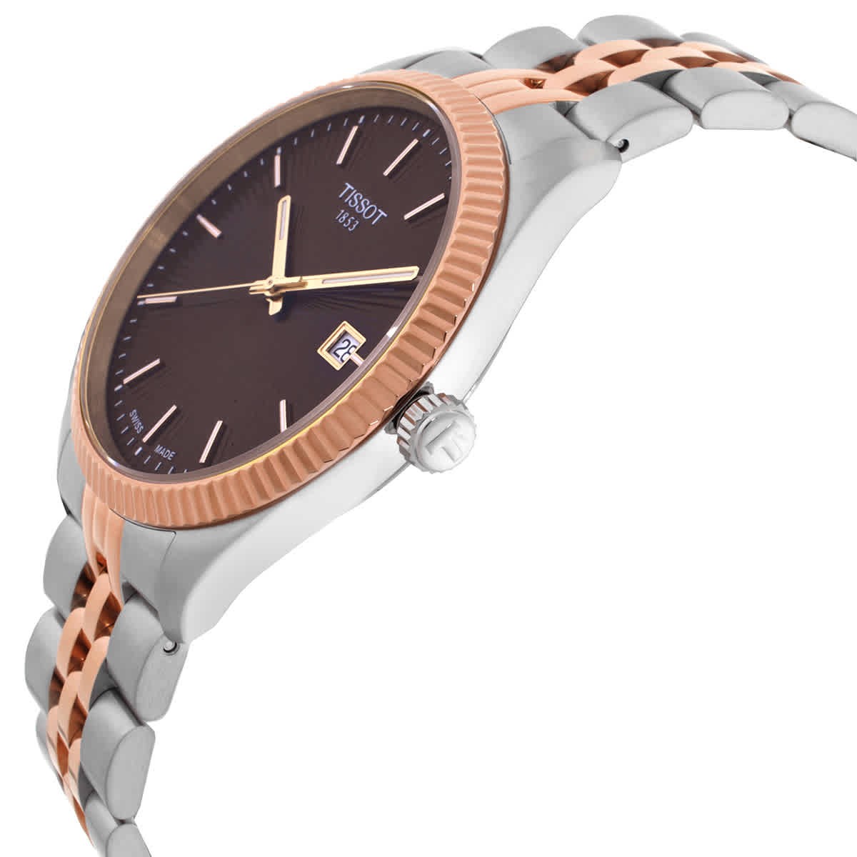 Tissot Ballade Quartz Brown Dial Men’s Watch T1564102229101