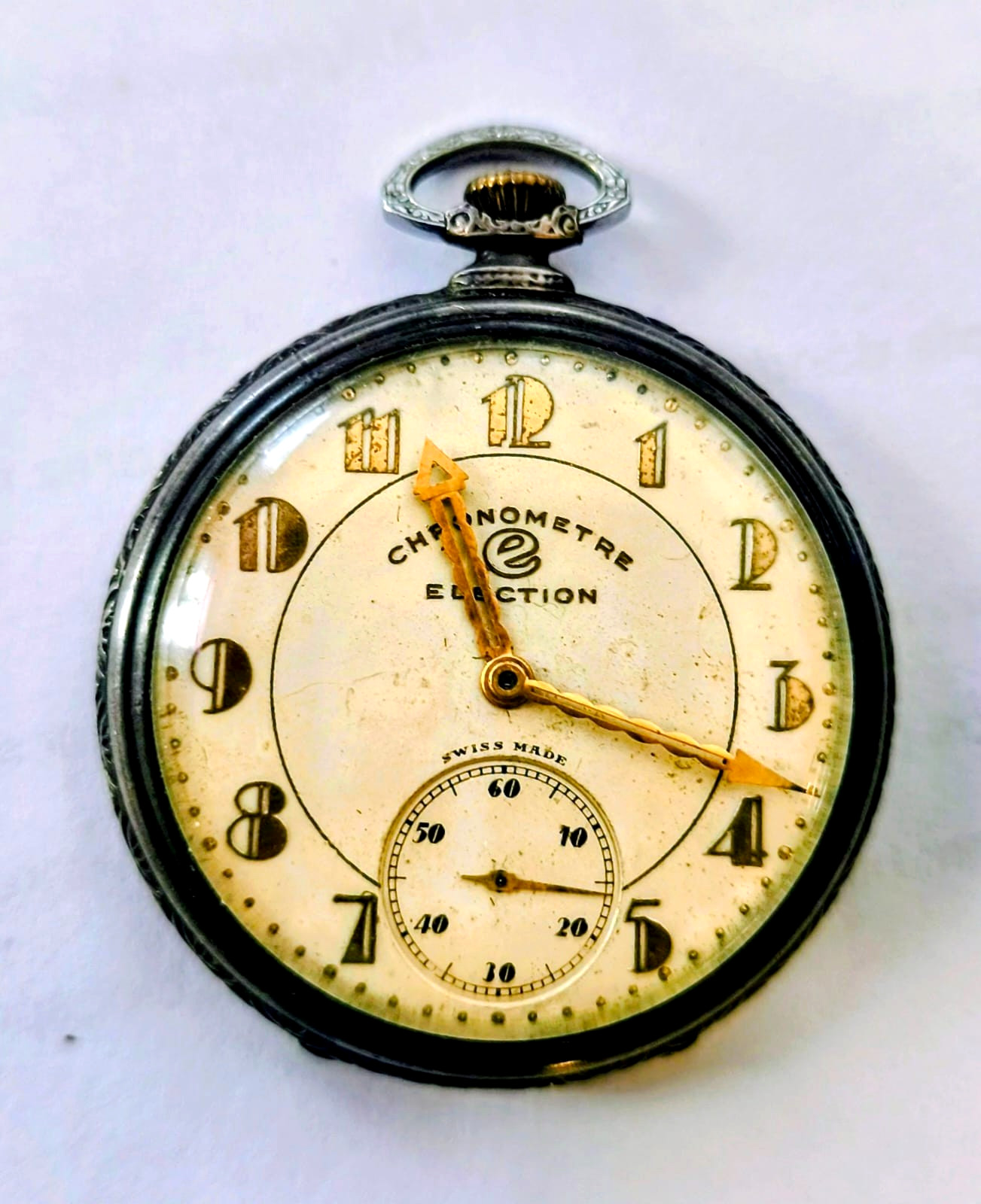 Grand Prix ELECTION CHRONOMETRE 16 jewels Solve 800 Art Deco non running
