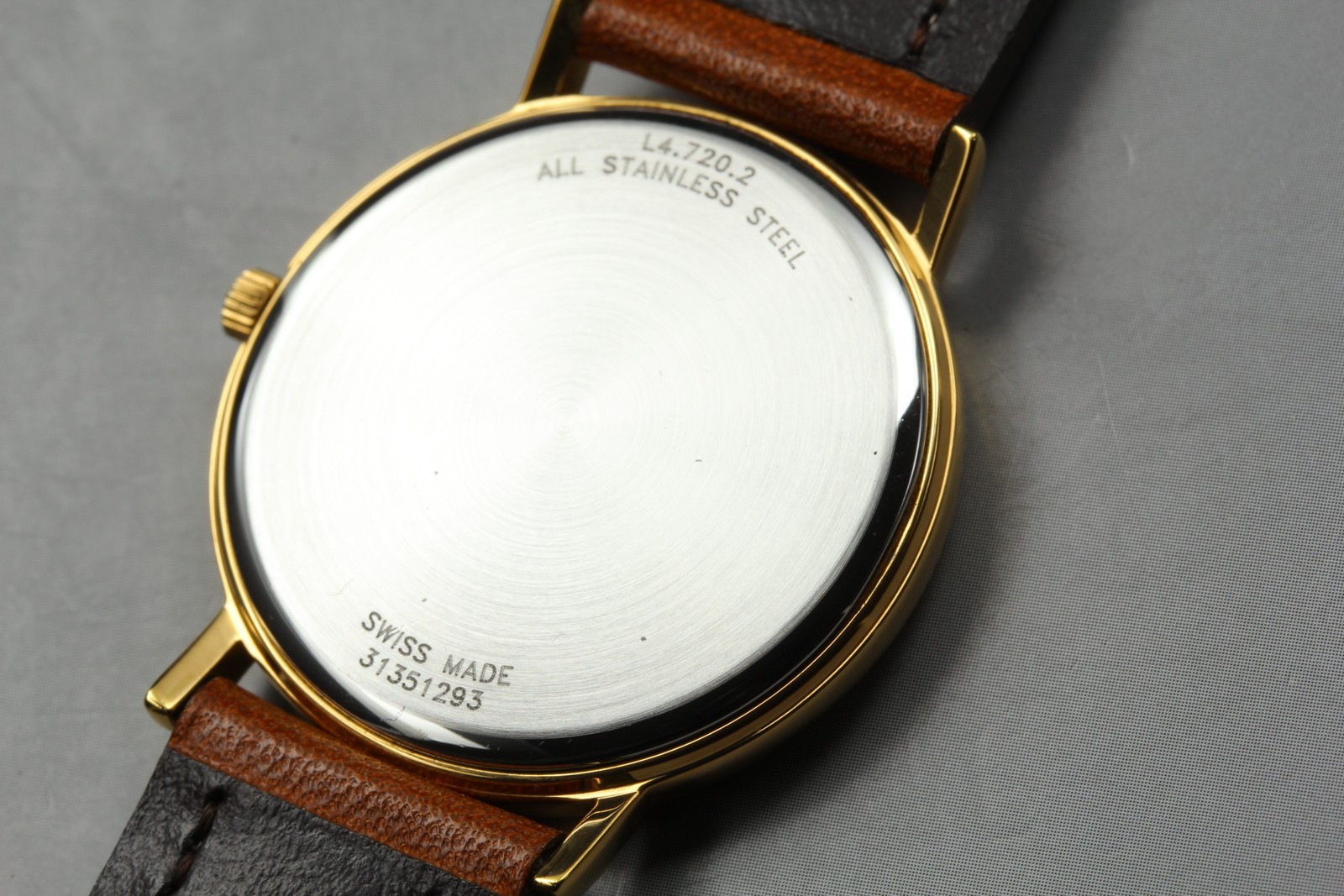 [N MINT] Longines Grand Classic L4.720.2 33mm Gold Dial Date Quartz Men’s Watch