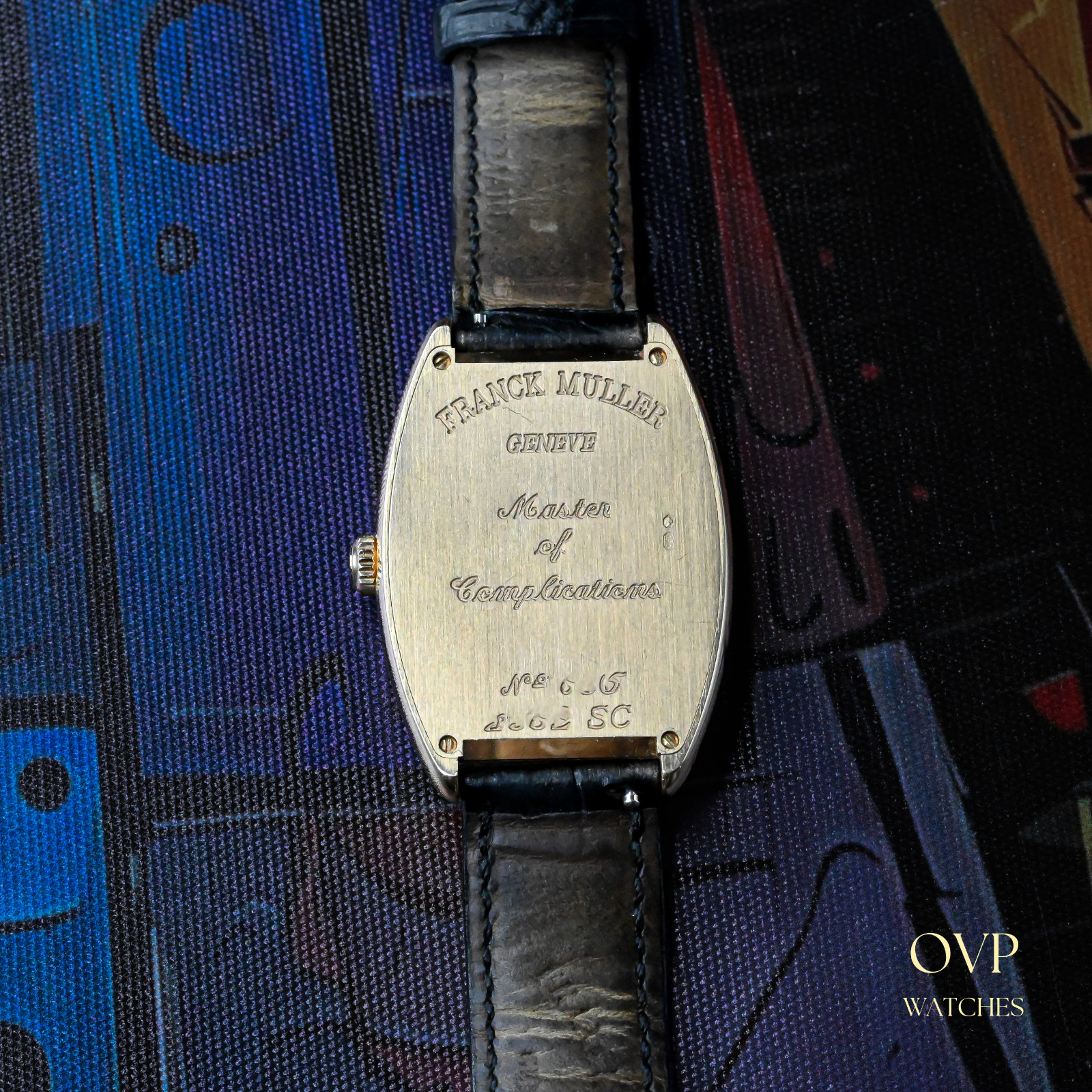 Franck Muller Casablanca Platinum Rotor – Yellow Gold – Watch Only