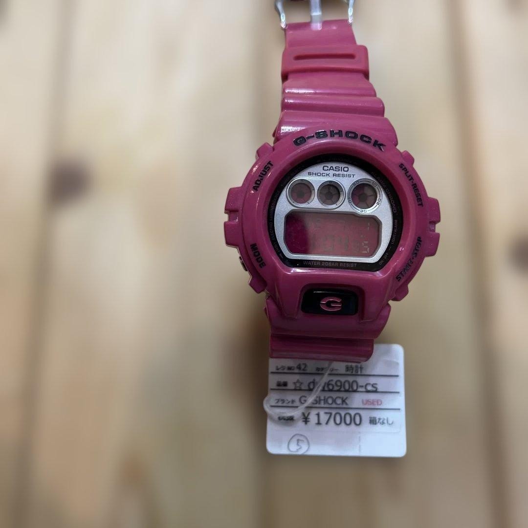 CASIO G-SHOCK DW-6900-CS Pink (Watch only)