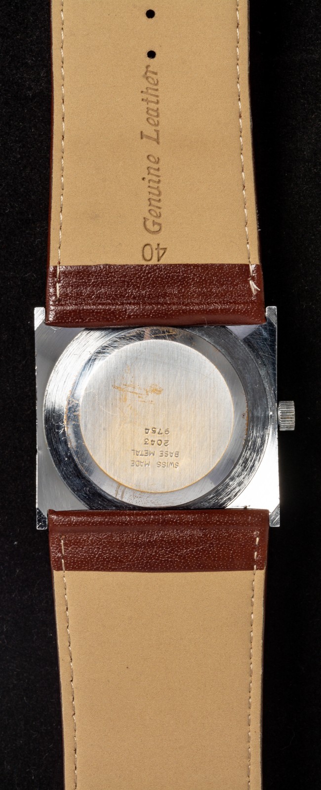 Visorama Jump Hour Space Age Brushed Men’s Hand-Wind Vintage Watch — Working