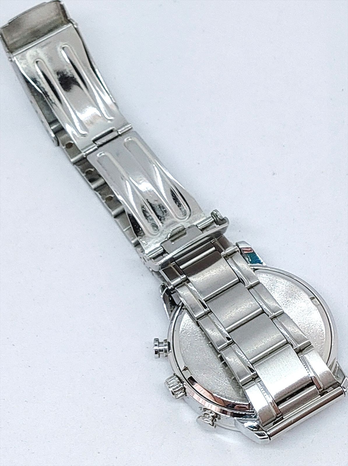 SEIKO WIRED VD53-KZB0 Chronograph Men’s Watch Blue Dial Quartz From Japan