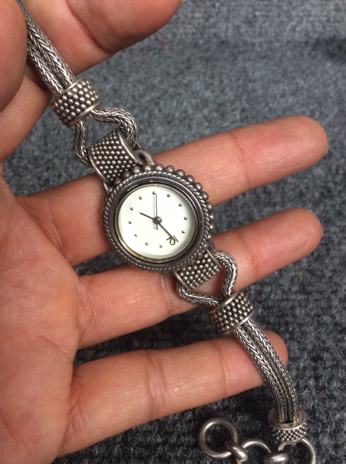 BA Saurti Indonesia sterling Silver 925 bracelet watch