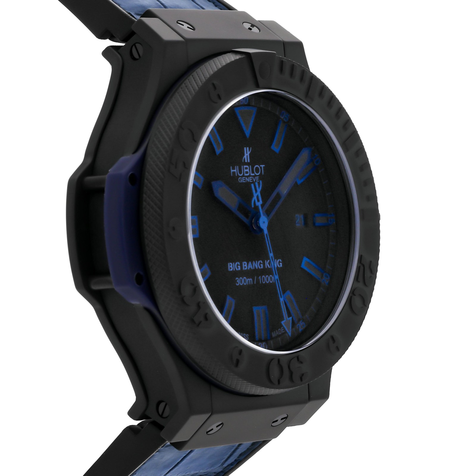Hublot Big Bang King Limited Edition Ceramic Auto 48mm Blue 322.CI.1190.GR.ABB09