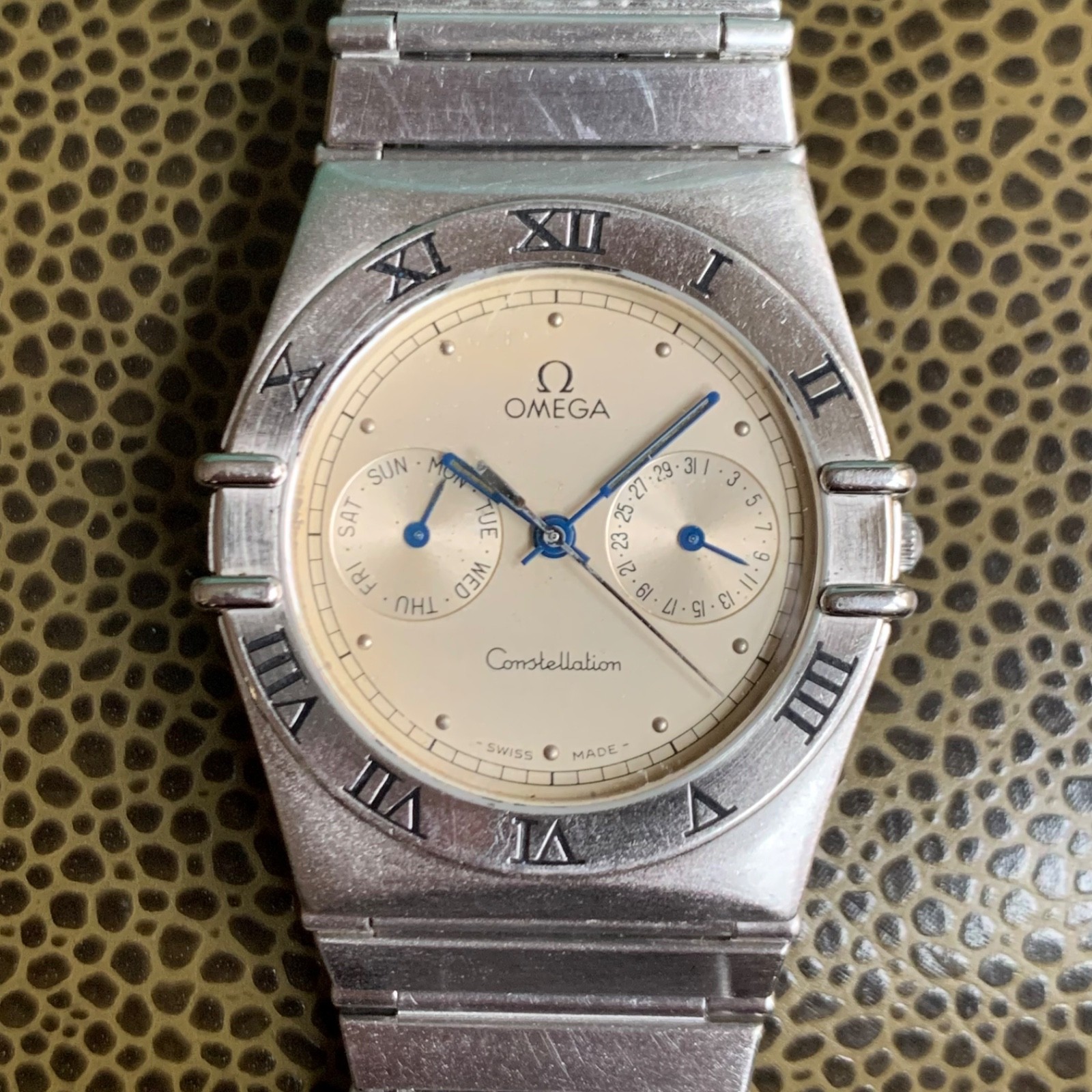 Omega Constellation Day Date Ref. 1520.30 Stainless Steel Wristwatch