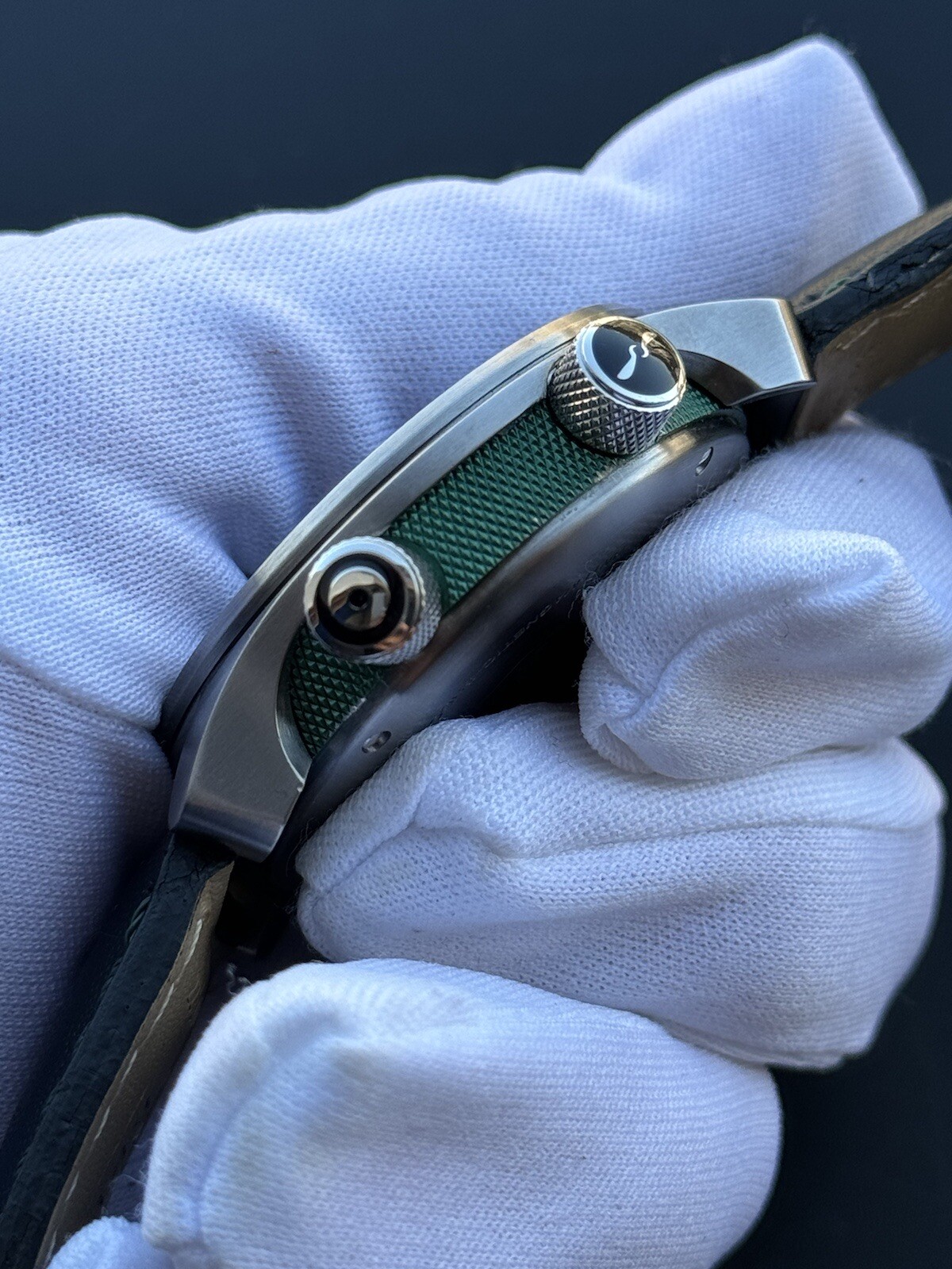 Bremont Martin Baker MBII Watch Automatic Day Date Mens 43mm Green Barrel