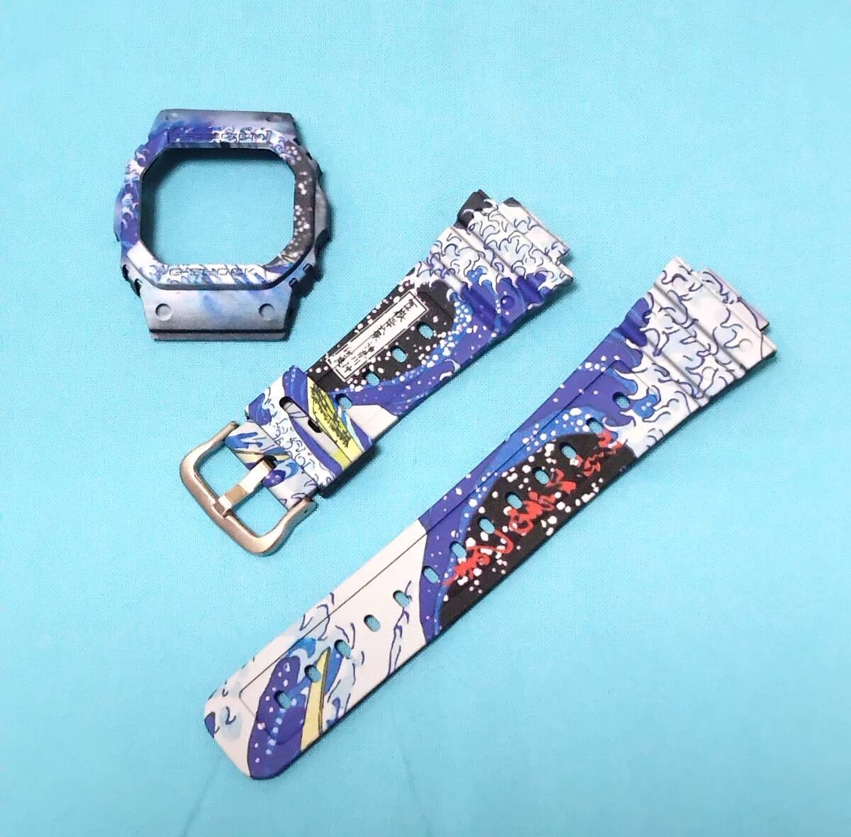 [Unused] G-SHOCK DW-5600 Bezel Belt Set Thirty-Six Views of Mount Fuji Belbeze