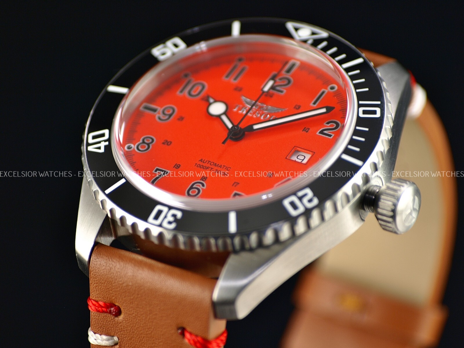 Tresod Men Ocean Master Swiss Made SW200 Automatic Lume Dial Ceramic Bezel Watch