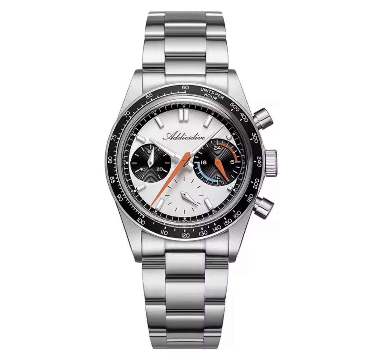 ADDIESDIVE Men’s Stainless Steel Quartz