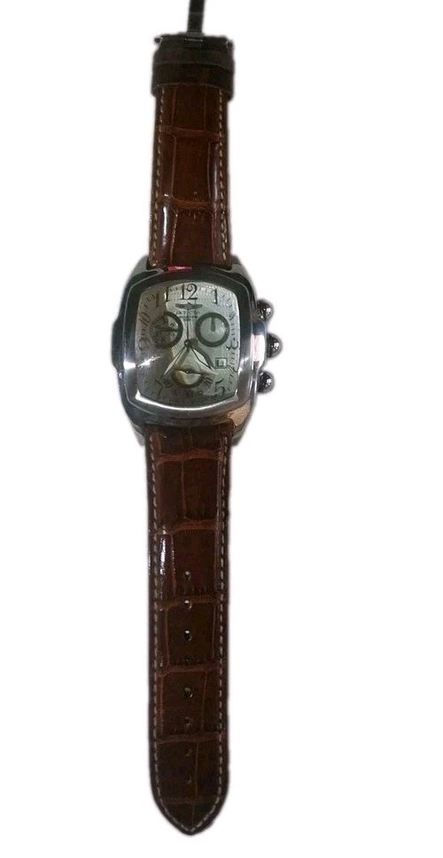 Invicta, Lupah-Dragon, Silver Dial, 46.5 mm, Swiss/Mv’t Ref 2238, Alligator Band
