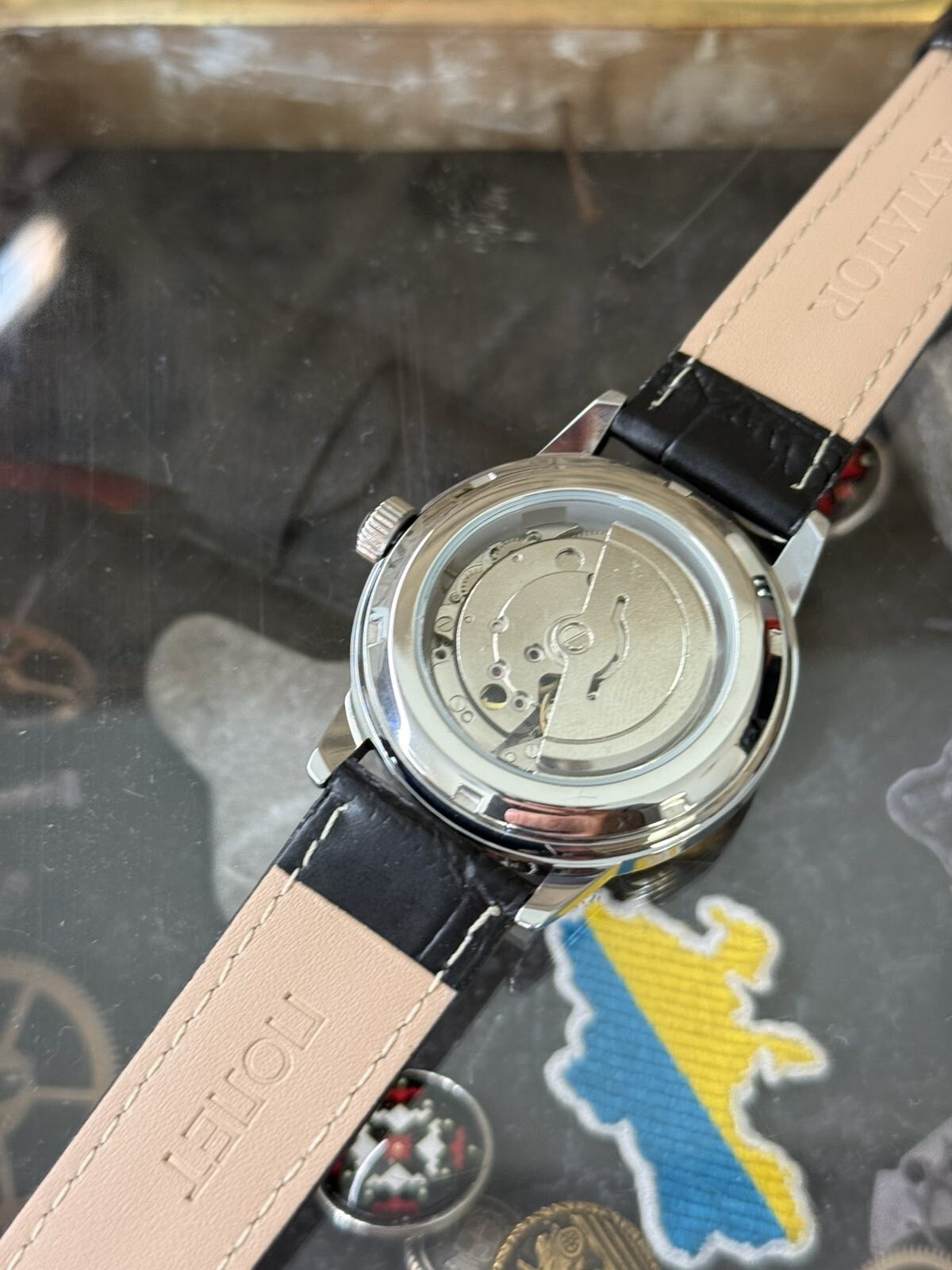 Watch Raketa 24h Automatic Wrist Men Russian Soviet USSR Polar Day Vintage Rare