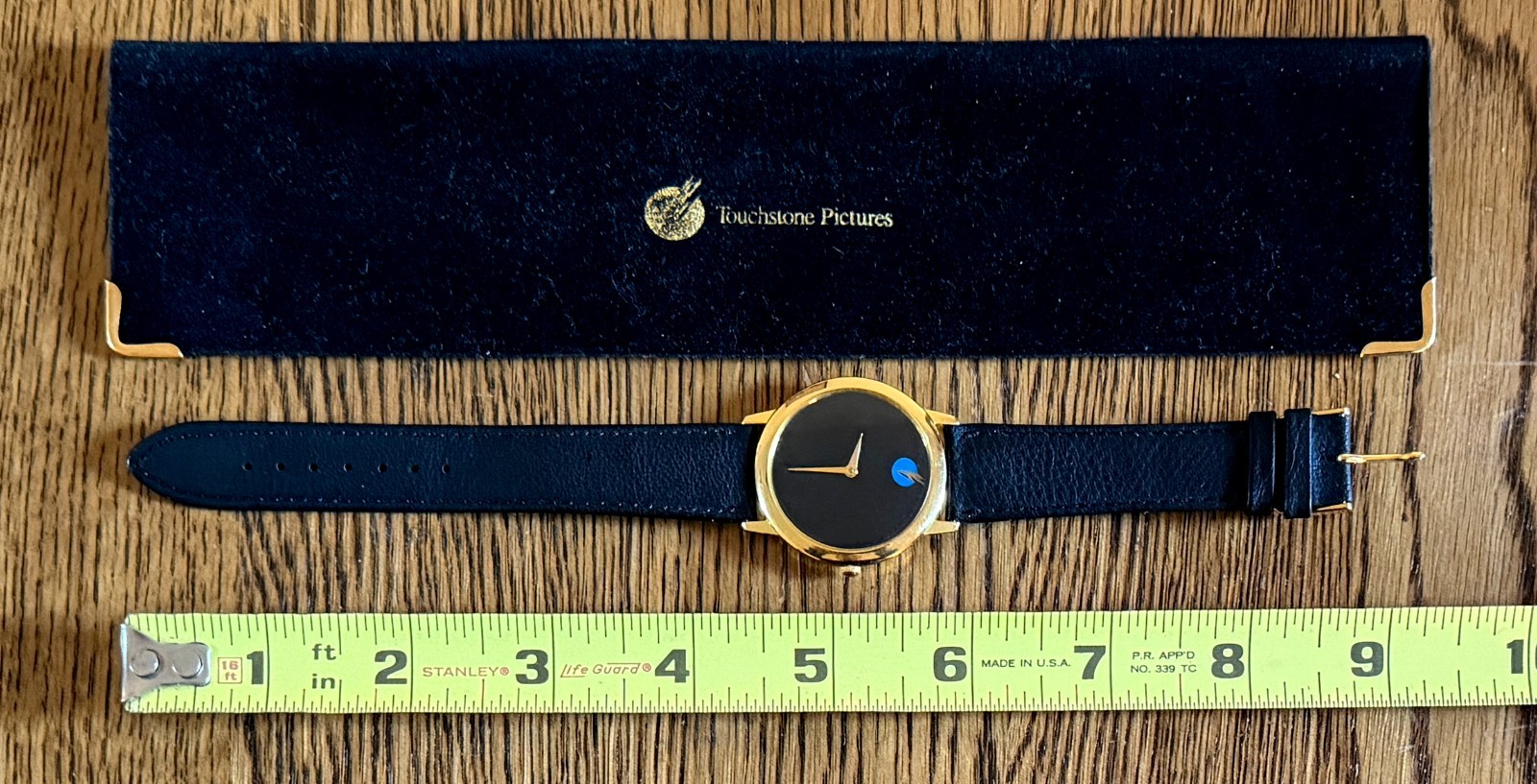 Touchstone Pictures Vintage Home Video Black Promo Logo Movie Watch with case