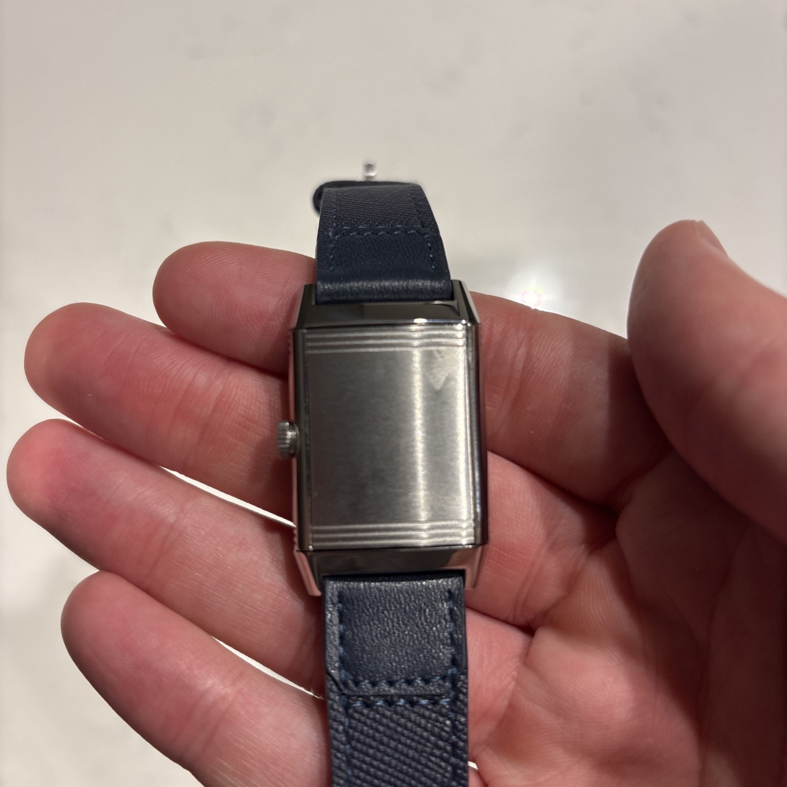 2026 New Fashion Ultrathin Overturn Square Watch Men Quartz Casual 24.4MM